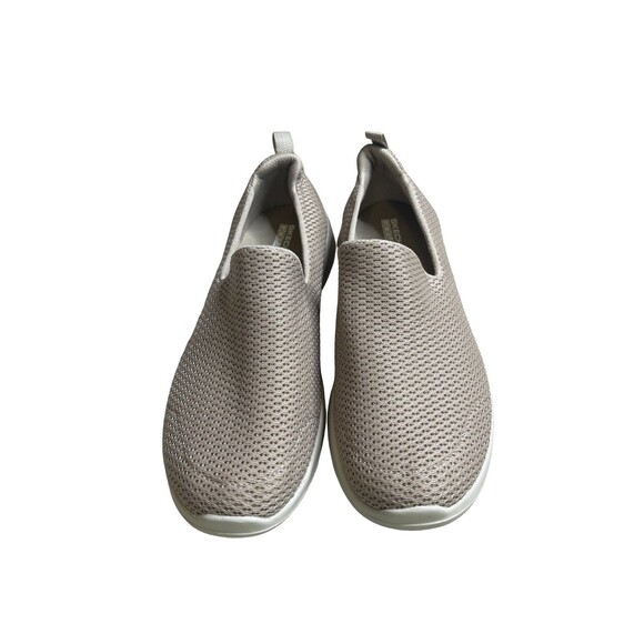 Skechers Womens Gowalk Joy SN 15600 Taupe Tan Casual Shoes Sneakers Size 7.5 - Picture 2 of 12